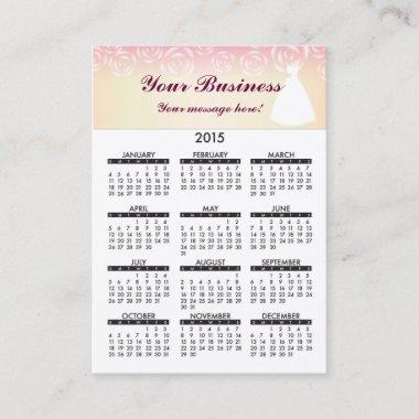 Business Invitations Calendar Wedding Dress