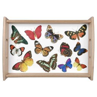 Butterflies Serving Tray