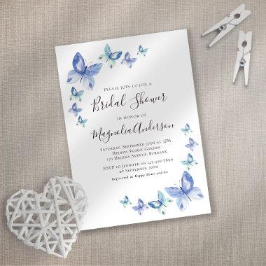Butterfly Bridal Shower Invitations