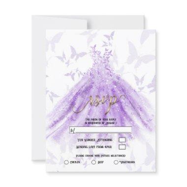 Butterfly Dance Purple Dress  RSVP