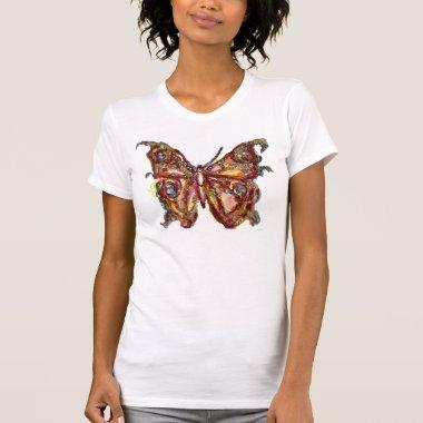 BUTTERFLY IN GOLD SPARKLES T-Shirt