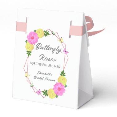 Butterfly Kisses For The Future Mrs.  Favor Boxes