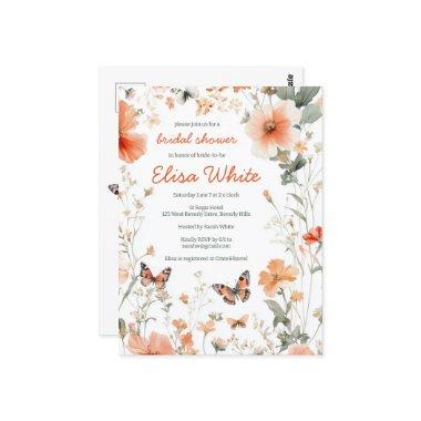 Butterfly Meadow Watercolor  CUSTOM Post