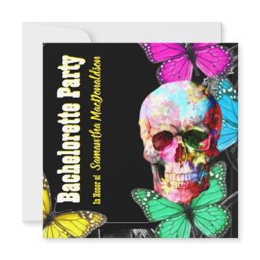 Butterfly skull back bachelorette party