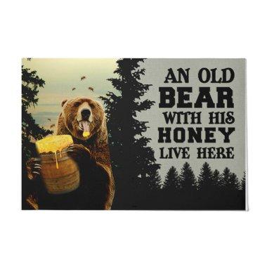 Cabin Decor- Mountain Home- Bear Decor Doormat