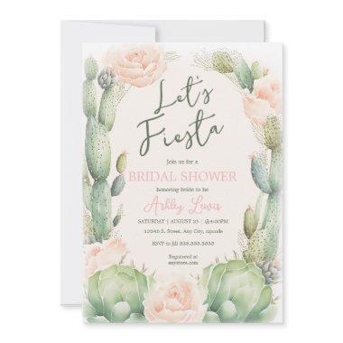 Cactus Blush Boho Desert floral