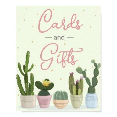 Cactus Fiesta Invitations and Gifts Poster