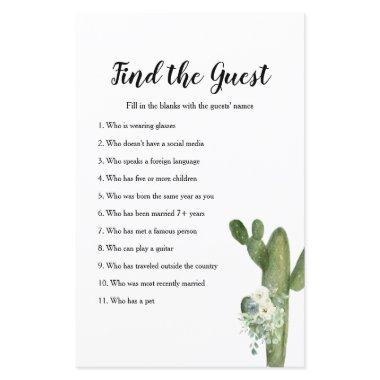 Cactus Floral Taco 'bout Love Find the Guest games