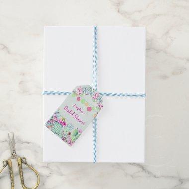 Cactus Lantern Succulents  Favor Gift Tags
