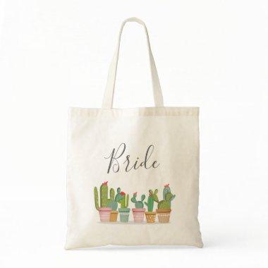 Cactus Mexican Fiesta Bridal Shower Couples Tote Bag