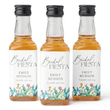 Cactus Mexican Fiesta  Liquor Bottle Label