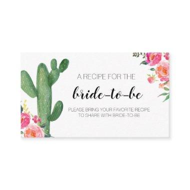 Cactus Taco about Love Bring a recipe Invitations