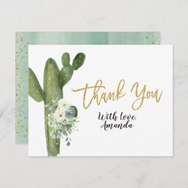 Cactus Taco 'bout Love Couples Thank You Invitations