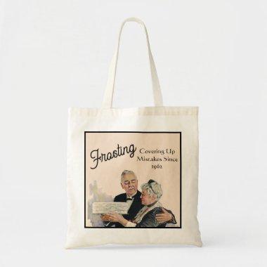 Cake and Mistakes, Personalized Vintage Funny Tote Bag