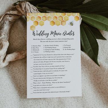 CALLA Bee Wedding Movie Quotes  Game