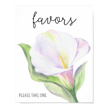 Calla - Favors, please take one poster
