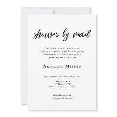 Calligraphy Baby  by mail Save The Date