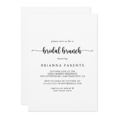 Calligraphy Bridal Brunch