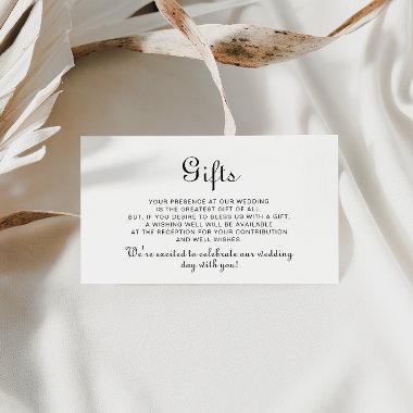 Calligraphy Classic Minimalist Wedding Gifts Enclosure Invitations