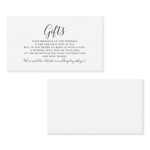 Calligraphy Formal Wedding Gifts Enclosure