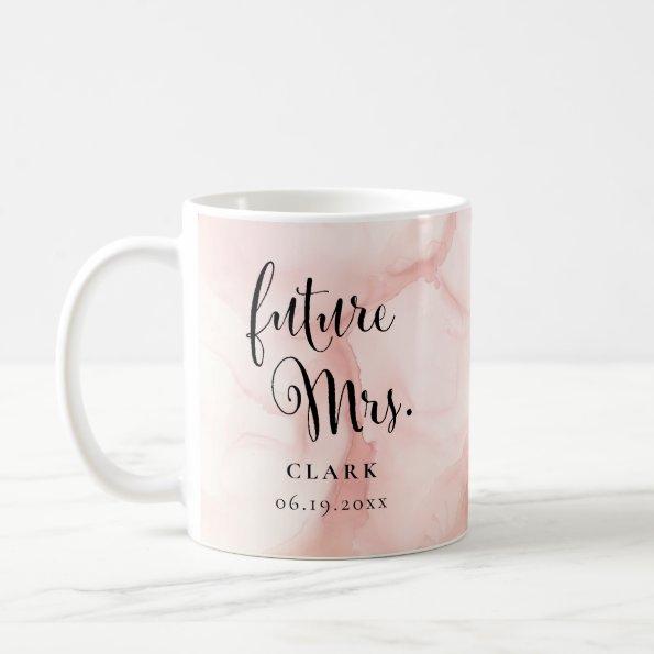 Calligraphy Future Mrs. Engagement Bridal Shower Coffee Mug