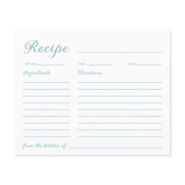 Calligraphy Script  Recipe