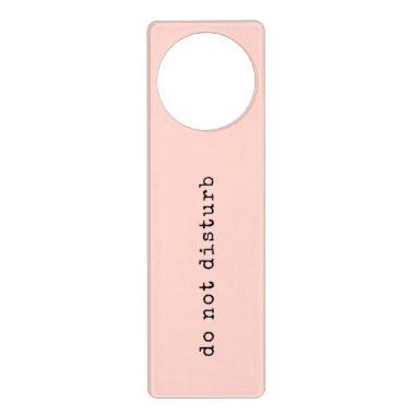 Camel Minimal Typewriter | do not disturb Door Hanger