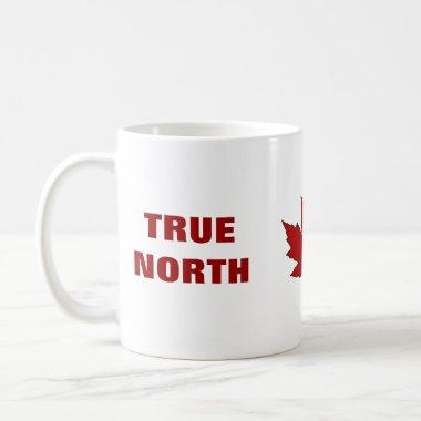 Canada Day Red Maple Leaf Anthem Coffee Mug