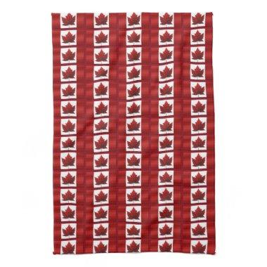 Canada Flag Souvenir Towel Canada Tea Towel Decor