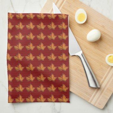 Canada Souvenir Towel Canada Maple Leaf Tea Towel