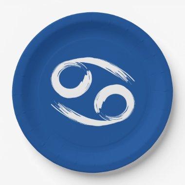CANCER Zodiac Summer June July Astrology Birthday Paper Plates