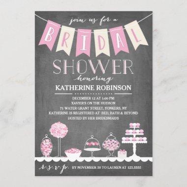Candy Bar | Bridal Shower Invitations