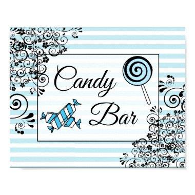 Candy Bar Wedding or Baby Shower Sign Poster
