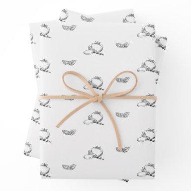 Caprese Gift Wrap, Positano Gift Wrap, Italian Wrapping Paper Sheets