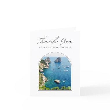 Capri Italy Photo Blank Thank You