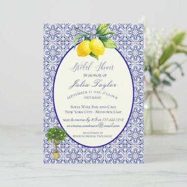 Capri | Wedding Tile Bridal Shower Invitations