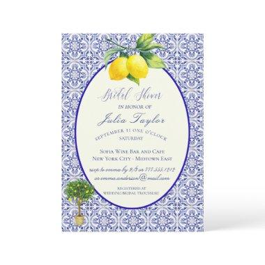 Capri | Wedding Tile Bridal Shower Invitations