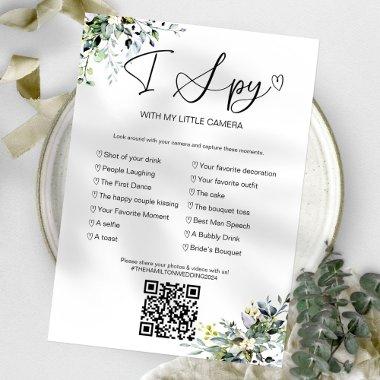 Capture The Love I Spy Wedding Game With QR