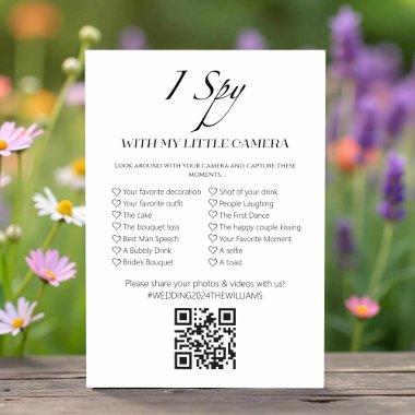 Capture The Love I Spy Wedding With QR Game