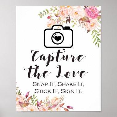 Capture the Love Sign -