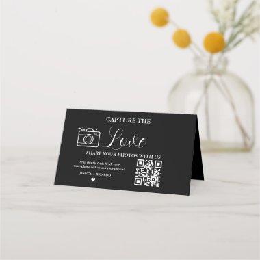 Capture the Love Wedding QR Code Invitations Photo Invitations