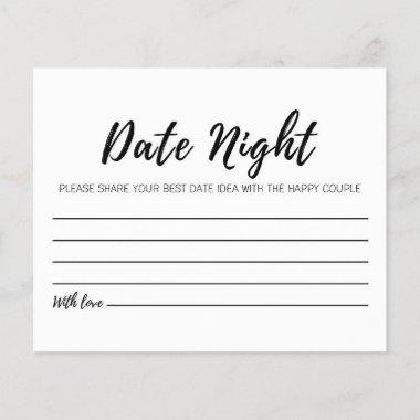 Invitations for game Date Jar, Bridal & Wedding Shower