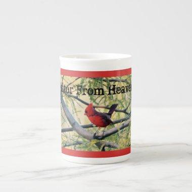 Invitationsinal "Visitor From Heaven" Coffee/Tea Cup/Mug Bone China Mug