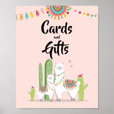 Invitations and Gifts Fiesta Llama Baby Shower Sign