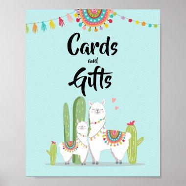 Invitations and Gifts Fiesta Llama Baby Shower Sign