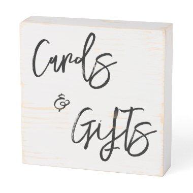Invitations and Gifts Wooden Box Sign
