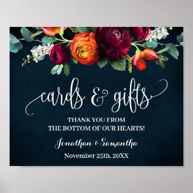 Invitations & Gifts Bridal Shower Wedding Wine Navy Sign