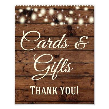 , Gifts, Wedding Sign, Wedding Decor, Rustic Photo Print