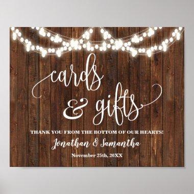 Invitations & Gifts Western Wedding Reception Sign