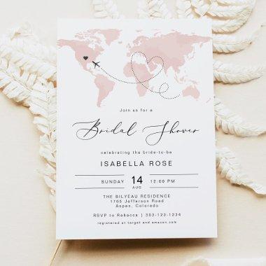 CARMEN Blush Map Travel Adventure